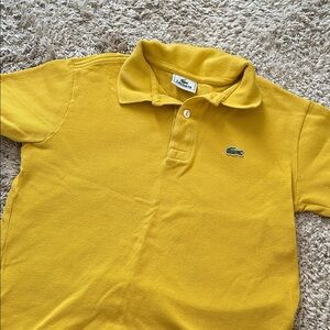 Lacoste Kids Polo in Vibrant Yellow